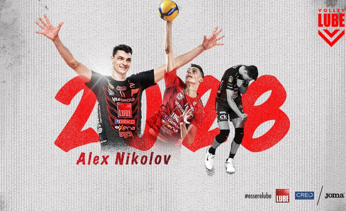 WorldofVolley :: ITA M: Alex Nikolov Secures Future with Cucine Lube Civitanova Until 2028