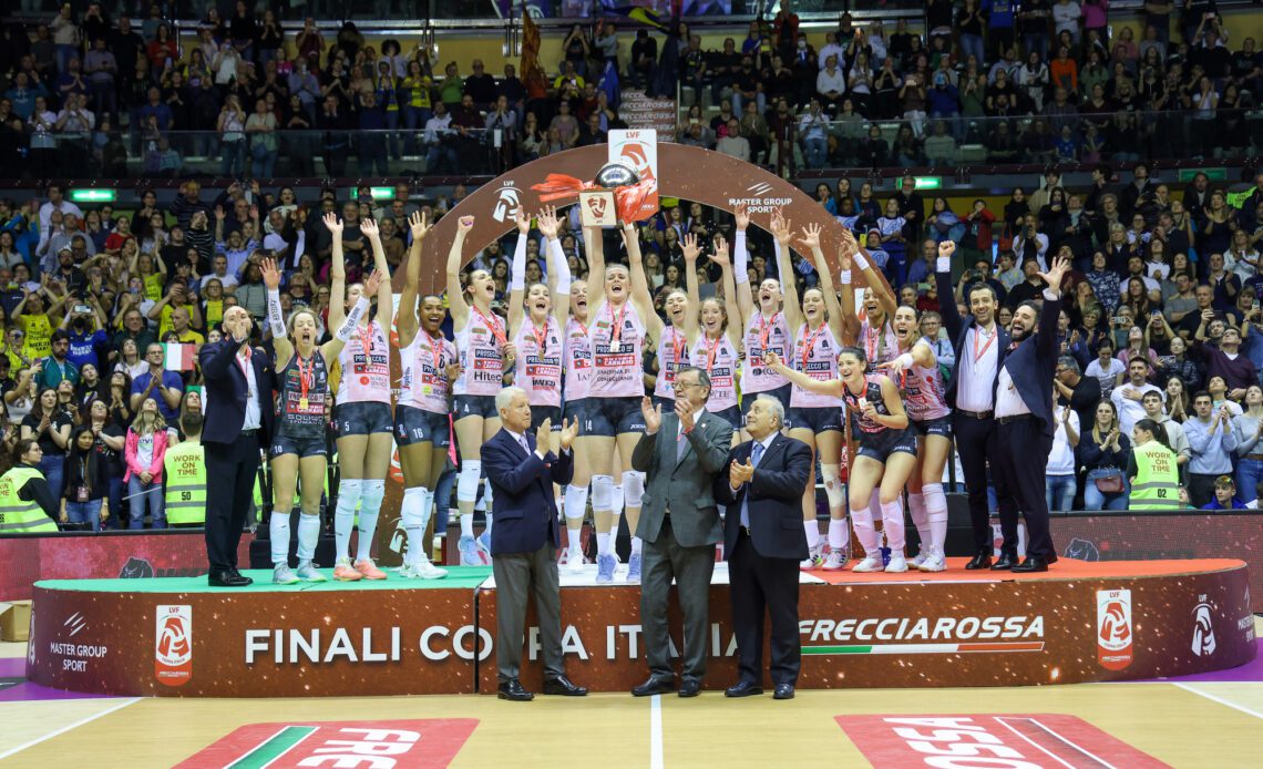 WorldofVolley :: ITA W: Conegliano Triumphs for the Fifth Consecutive Time at the Italian Cup