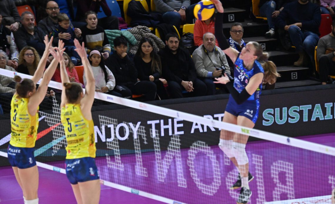 WorldofVolley :: ITA W: Wins for Trento, Chieri, and Conegliano in the Fight for Survival and Supremacy