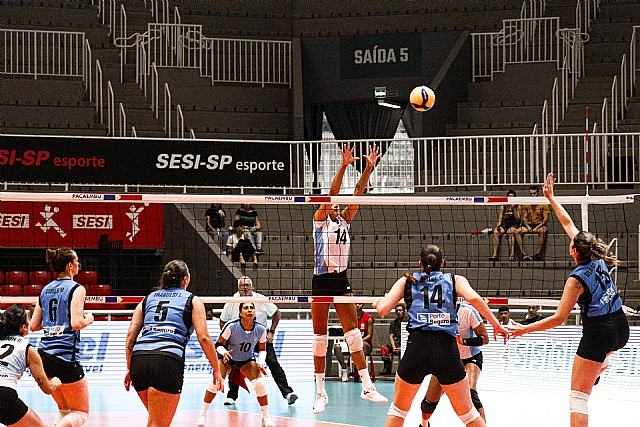 WorldofVolley :: SACC W: Regatas Lima Secures Final Stage Spot in Women's South American Club Championship