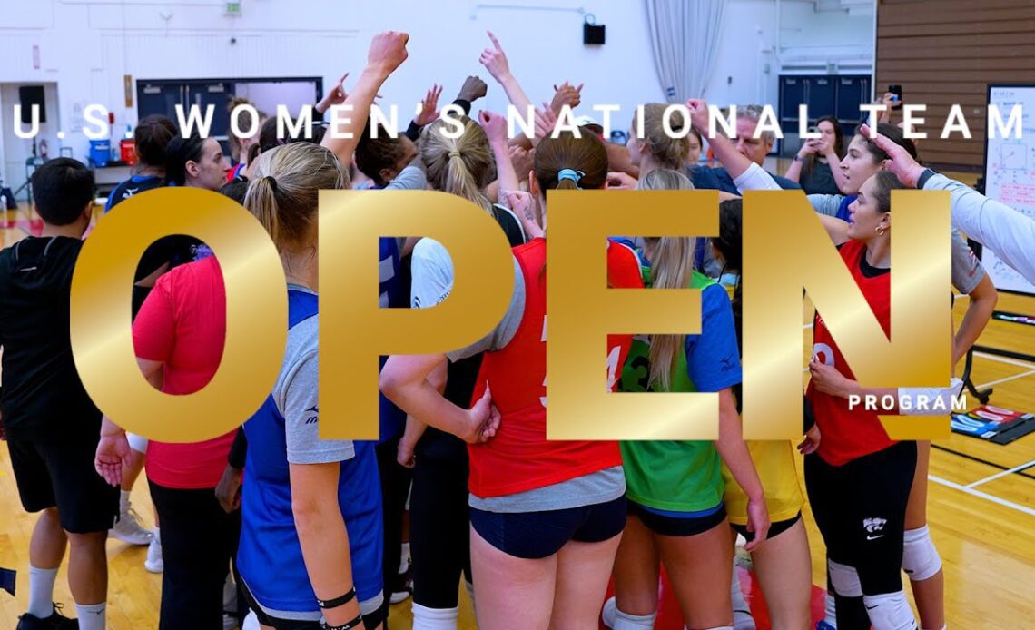 2024 U.S. Women's National Team Open Program Highlights | USA Volleyball