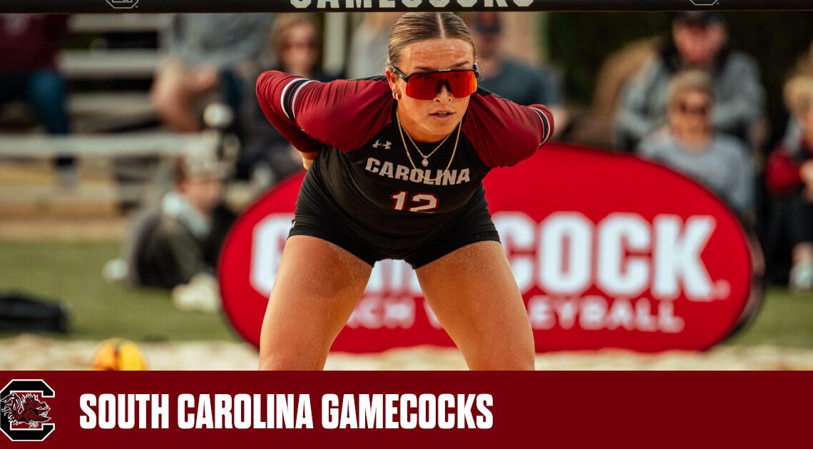 Beach Volleyball Drop Duals to Two Ranked Foes – University of South Carolina Athletics