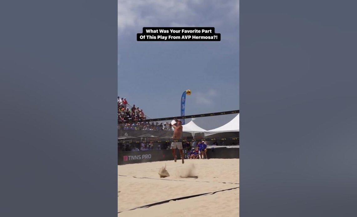 Crazy Athleticism Displayed On AVP