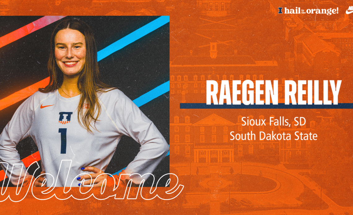 Fighting Illini Volleyball Welcomes Raegen Reilly for Upcoming Season