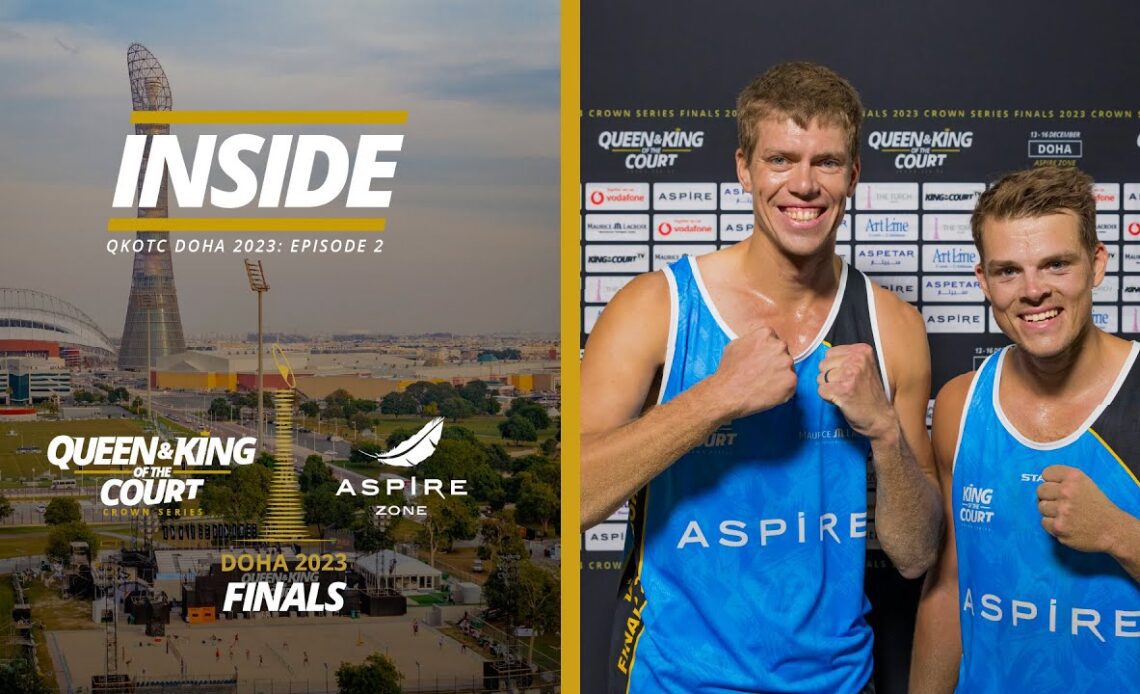 INSIDE QKOTC DOHA | Nõlvak & Tiisaar share their favorite aspects of the Aspire Zone!