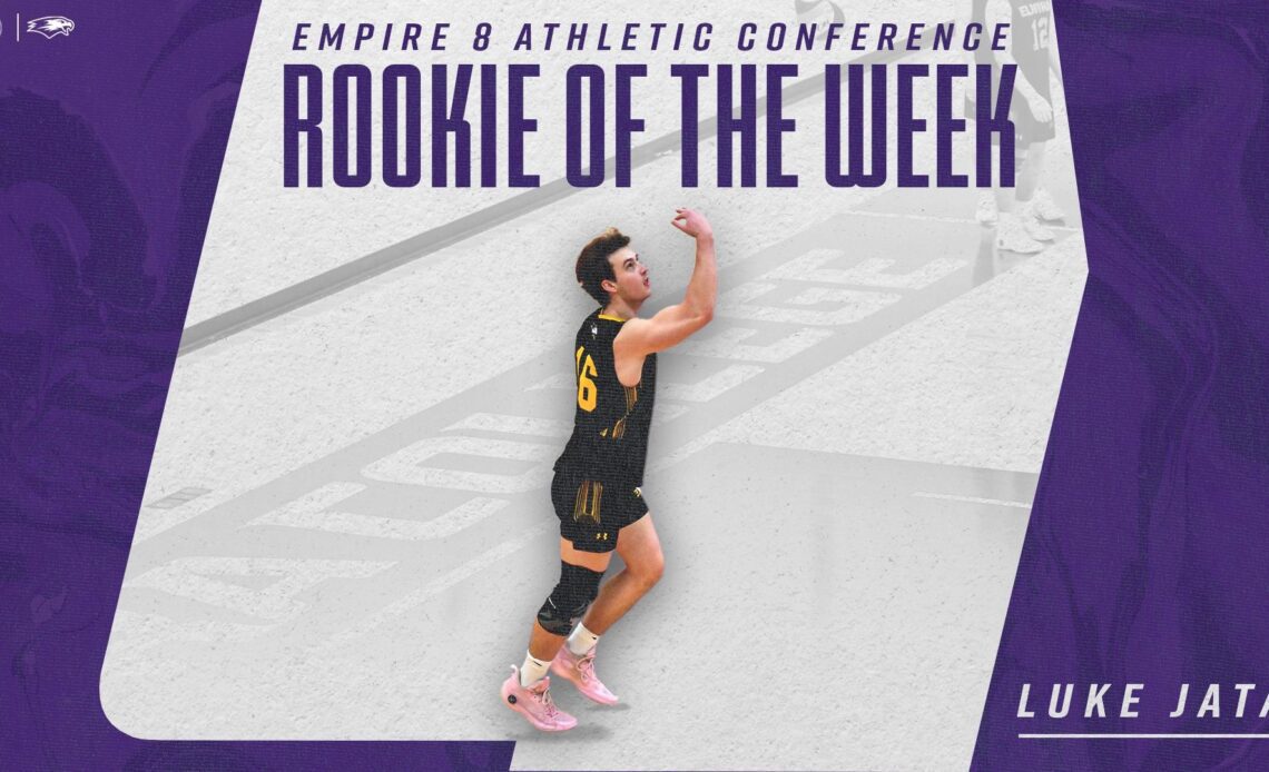 Luke Jata Earns Third Empire 8 Rookie of the Week Honor of the Season
