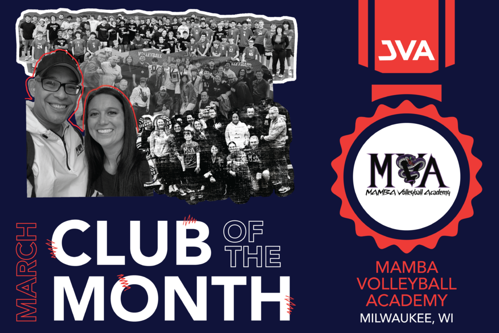 Mamba Volleyball Academy Wins JVA Club of the Month