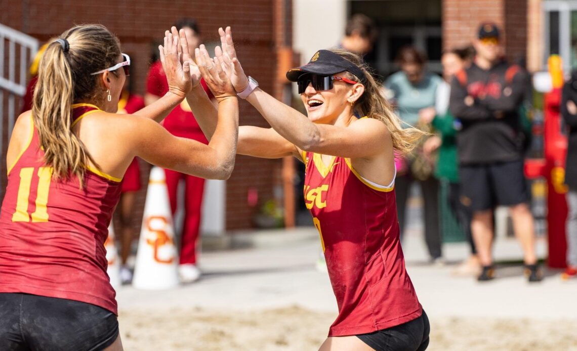 No. 1 USC Beach Volleyball Primed for Four on Pompano Beach Sand