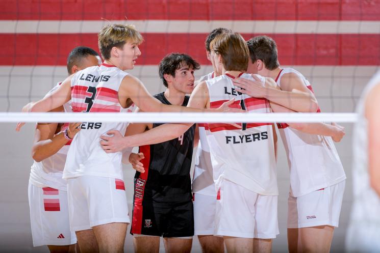 No. 14 Lewis Men's Volleyball Drops Five-Set Slugfest with No. 12 Ball State