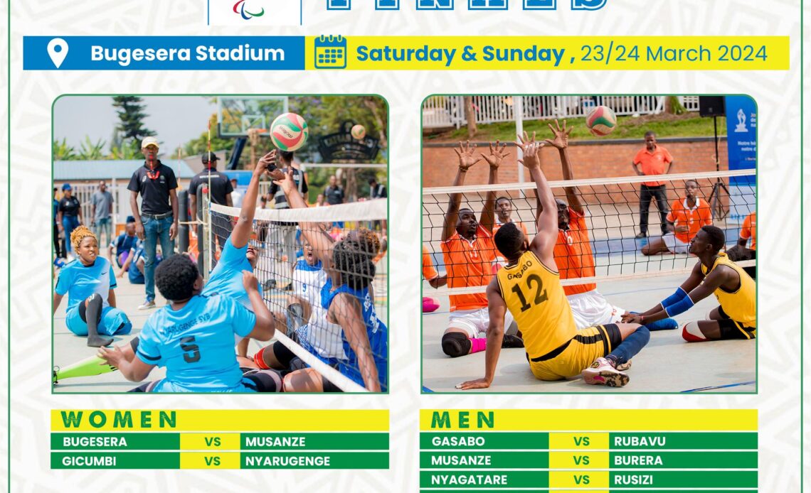 Rwanda's Sitting Volleyball Nationals set for thrilling climax