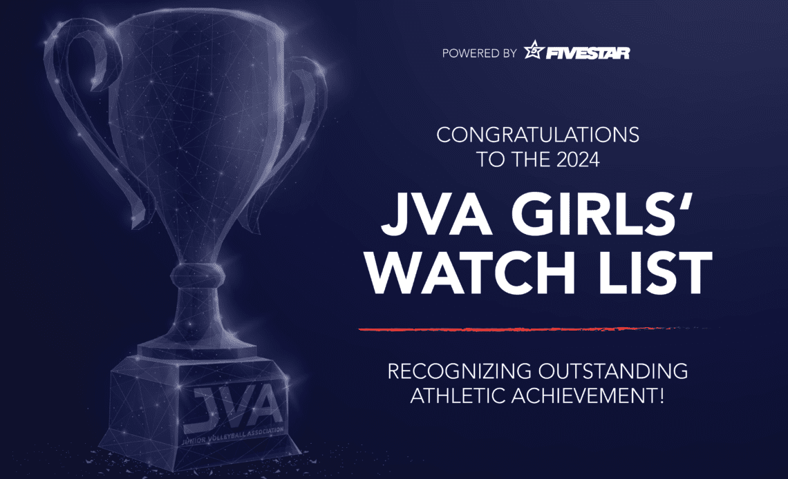 Top Female Volleyball Athletes Nominated for the 2024 JVA Watch List powered by Fivestar
