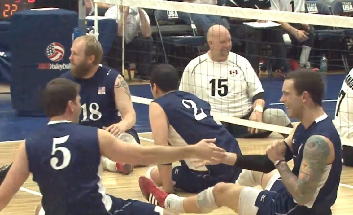 USA Men's Sitting Team vs Canada - Feb. 8, 2014 | International Friendly