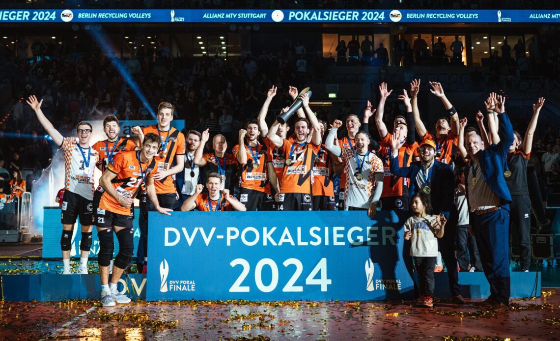 WorldofVolley :: GER M: Berlin Recycling Volleys Clinch 2024 DVV Cup Title