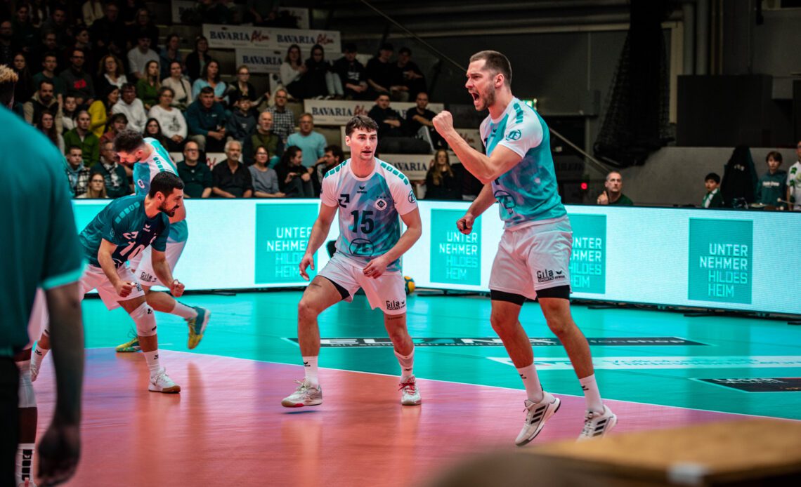 WorldofVolley :: GER M: Friedrichshafen’s Comeback Falls Short in Thrilling Volleyball Semi-Final