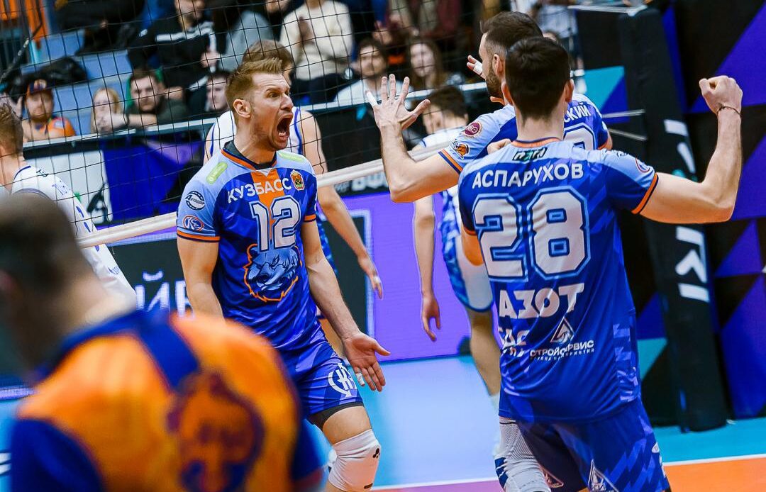 WorldofVolley :: RUS M: Zenit St. Petersburg Claims Victory Over Kuzbass Kemerovo in Thrilling Five-Set Match