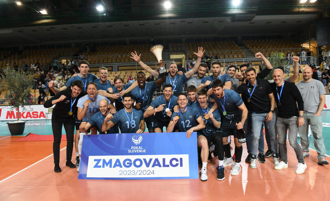 WorldofVolley :: SLO M: Calcit Volley Clinches Slovenian Cup Victory Over i-Vent Maribor