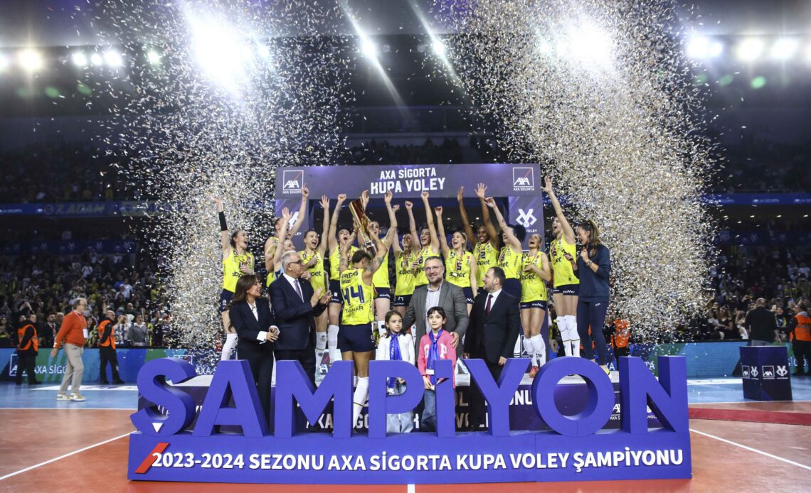 WorldofVolley :: TUR W: Fenerbahçe Opet Clinches 2024 Women's AXA Sigorta National Cup Title