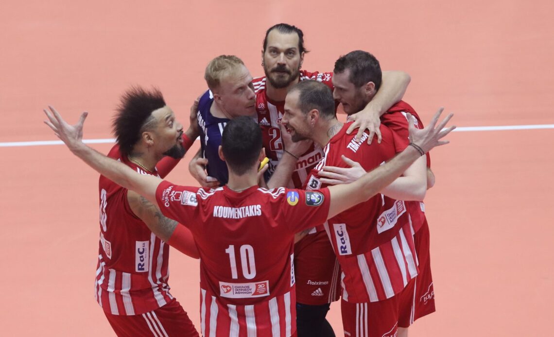 WorldofVolley :: GRE M: Olympiacos Dominates Panathinaikos in PlayOff Finals Game 2