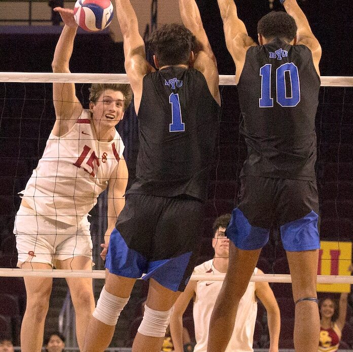 USC ousts BYU in MPSF; Charleston scores EIVA upset; Vegas wins in Pro Volleyball