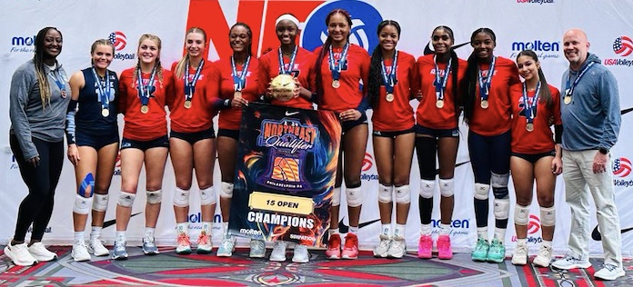 Tawa’s Club Volleyball Dots: Lone Star had many, NE did too. Who wins 18s in Baltimore? Don't know. Do you?