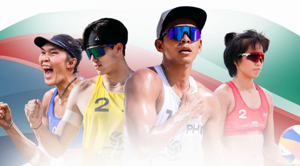 ASIA’S TOP BEACH VOLLEYBALL PLAYERS READY TO GET ON THE SAND AT AVC BEACH TOUR NUVALI OPEN