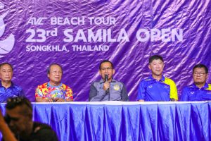 AVC BEACH TOUR 23RD SAMILA OPEN GETS UNDERWAY IN SONGKHLA DURING “SONGKRAN” WATER FESTIVAL IN THAILAND