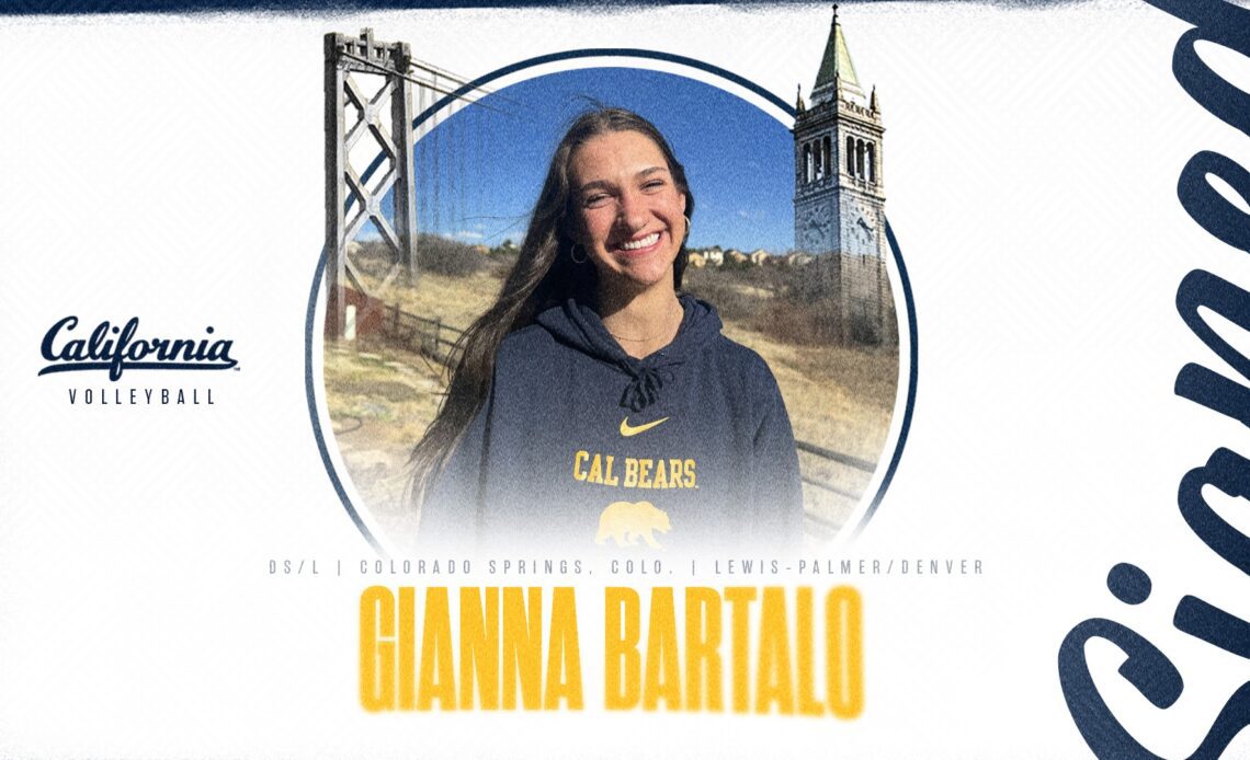 Bears Sign Grad Transfer Gianna Bartalo