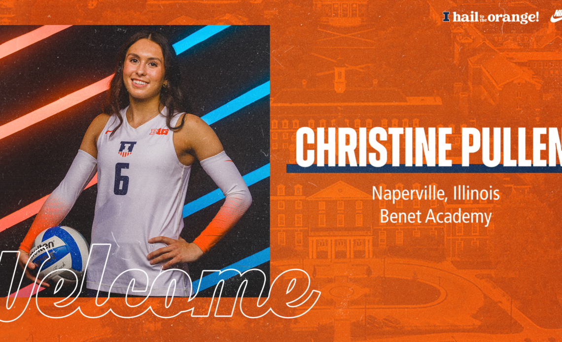 Christine Pullen Joins Illini Volleyball for Upcoming Season