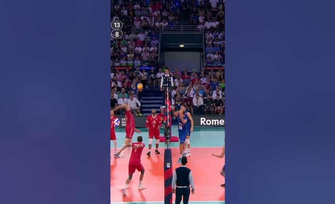 EPIC from start to finish!  #europeanvolleyball #volleyball