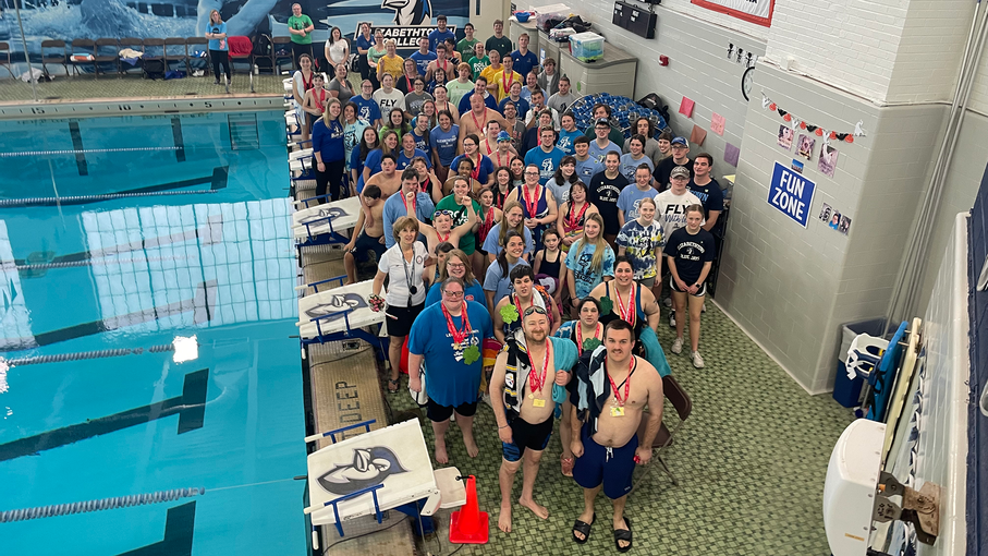 Elizabethtown SAAC hosts annual Special Olympics swim meet