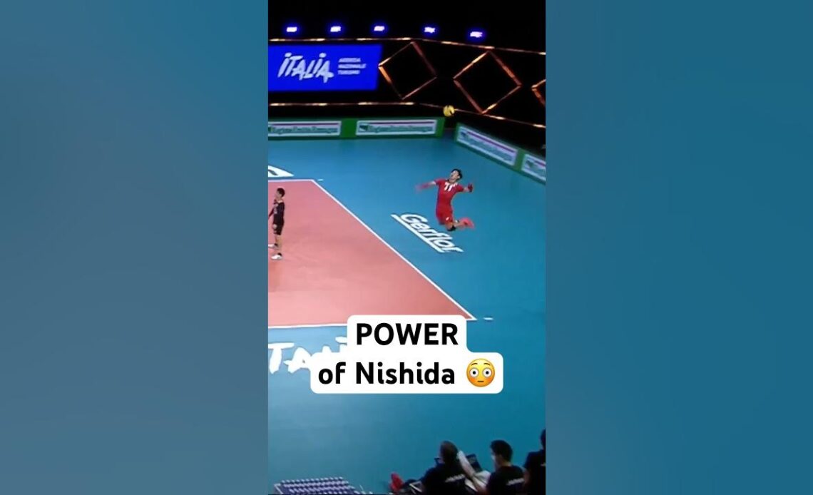 How Nishida OVERPOWERS the opponent… 🤯