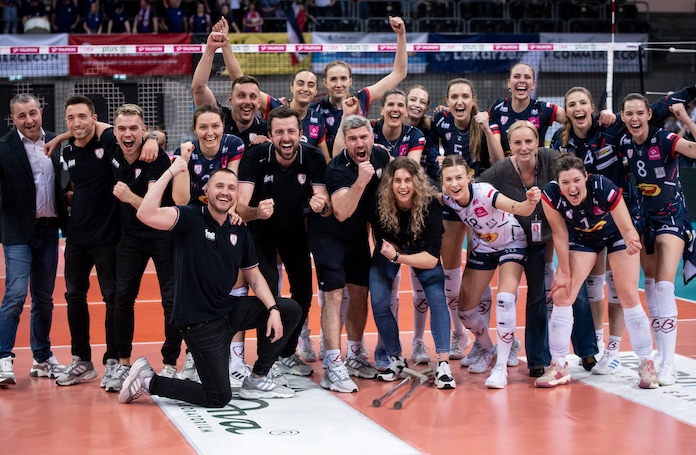 International volleyball: Taylor Mims, Jaelyn Keene lead Nantes to French Cup title