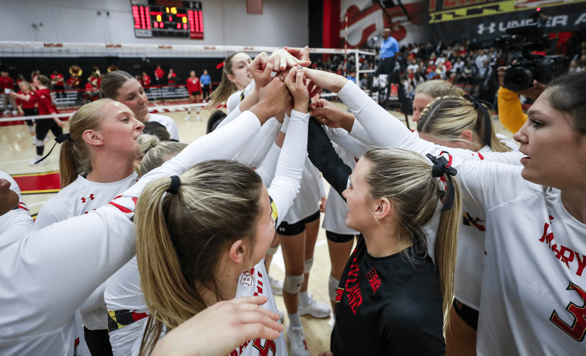 Maryland Takes Down Rutgers In Five-Set Thriller