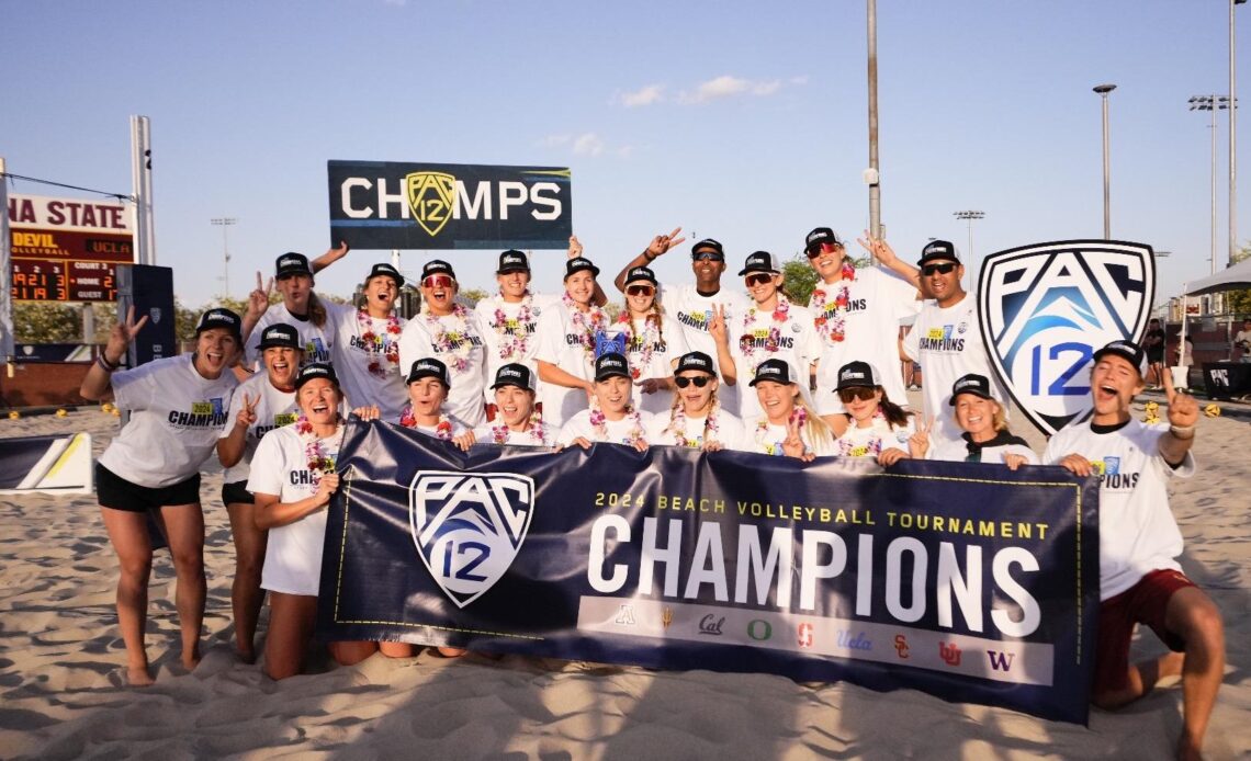 No. 1 USC Beach Volleyball Captures Fifth Pac-12 Crown