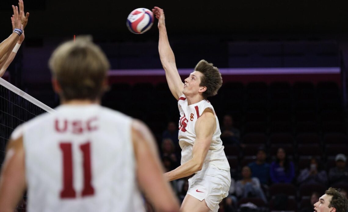 No. 13 USC Men's Volleyball Falls to No. 6 BYU in Four