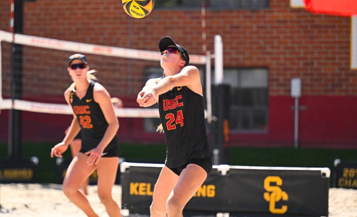 No. 2 USC Beach Volleyball Crashes Waves for 4-1 Victory
