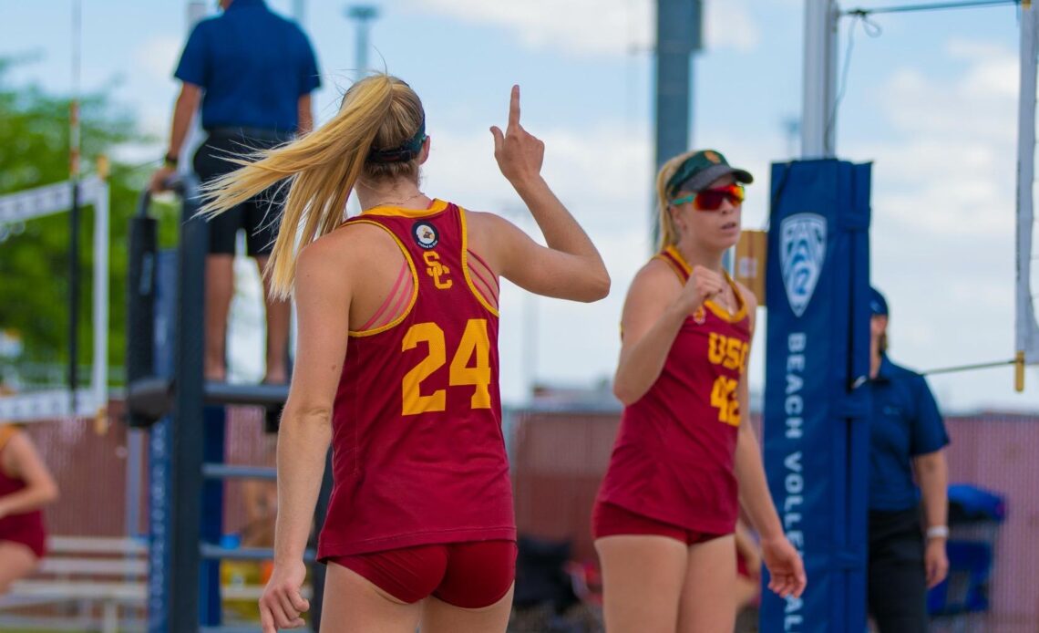Top-Seeded USC Beach Volleyball Set to Defend NCAA Titles on Gulf Shores Sand