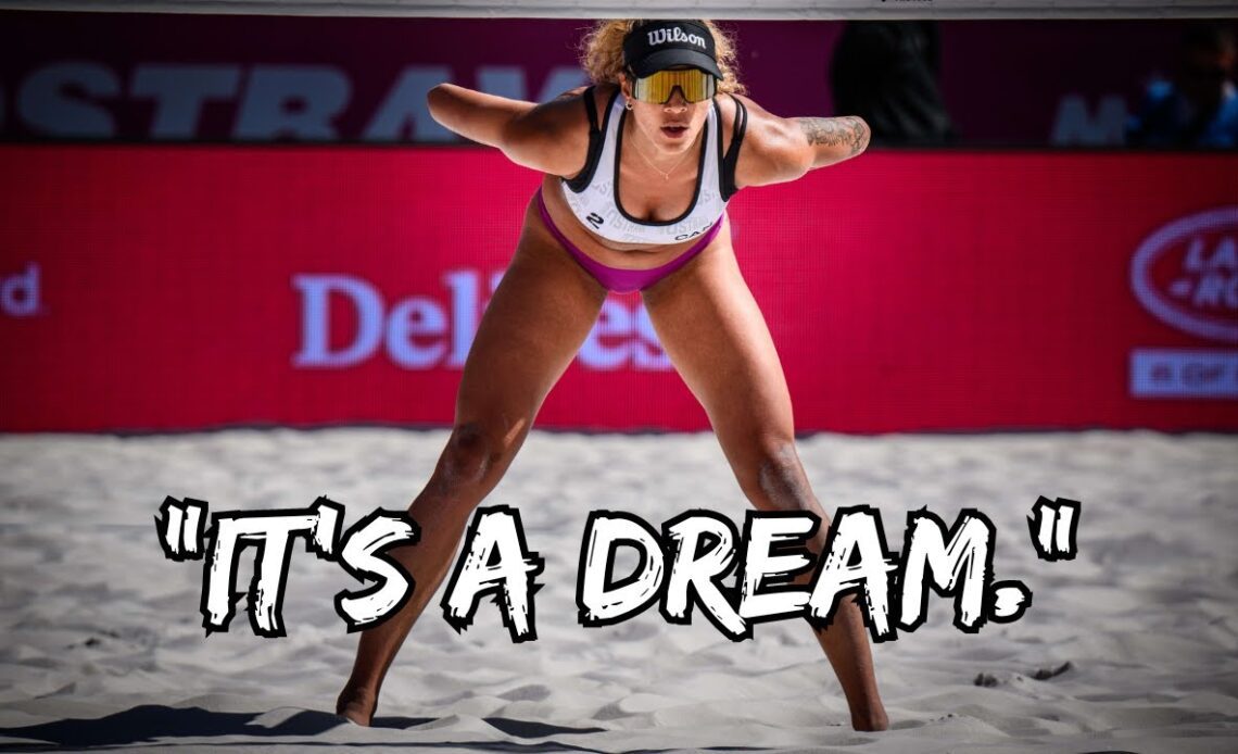 What's it like to play behind Brandie Wilkerson? "A dream."
