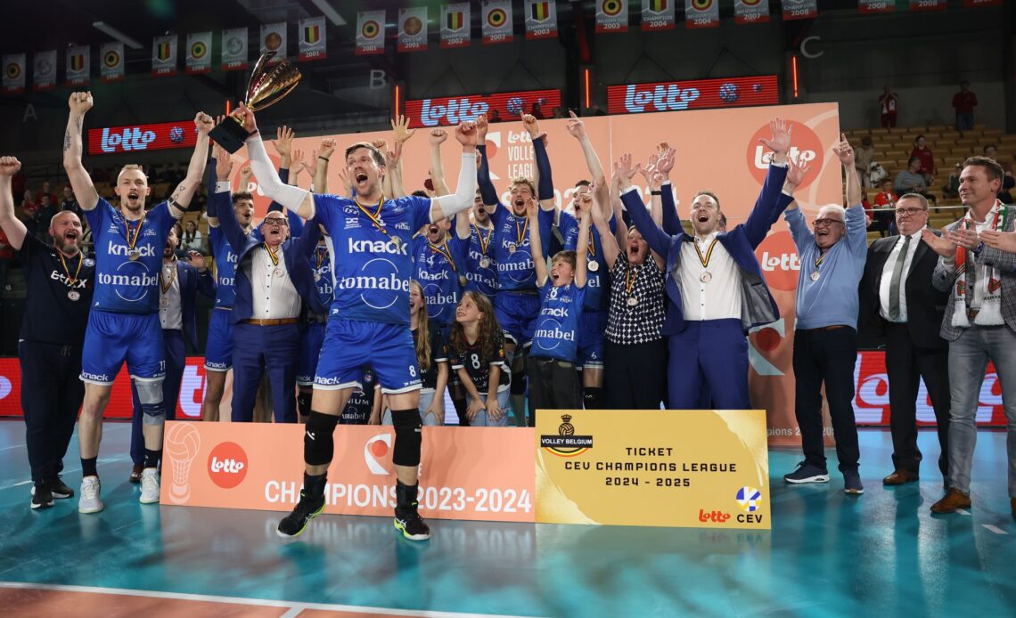 WorldofVolley :: BEL M: Knack Roeselare Clinches 15th National Title
