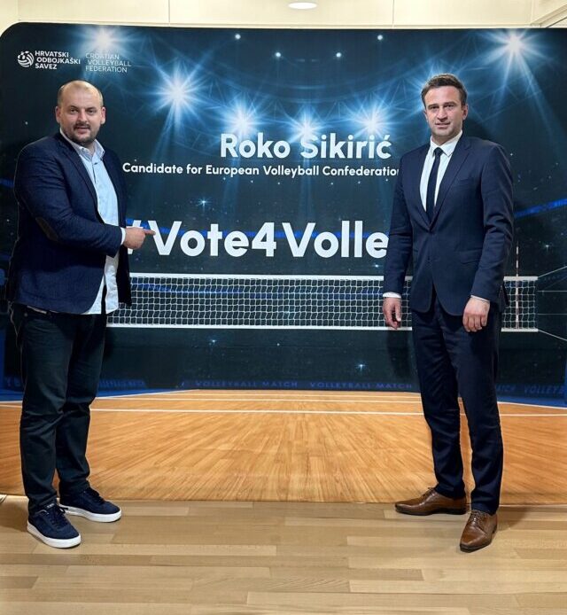 WorldofVolley :: CEV Presidential Elections: Former Volleyball National Team Player Roko Sikirić is a Candidate for the New President of the European Volleyball Confederation
