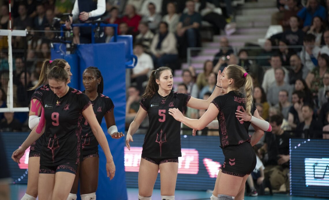 WorldofVolley :: FRA W: Nantes and Mulhouse Take Leads in Playoff Semifinals