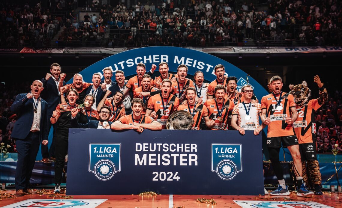 WorldofVolley :: GER M: BR Volleys Crowned German Champions for the 14th Time