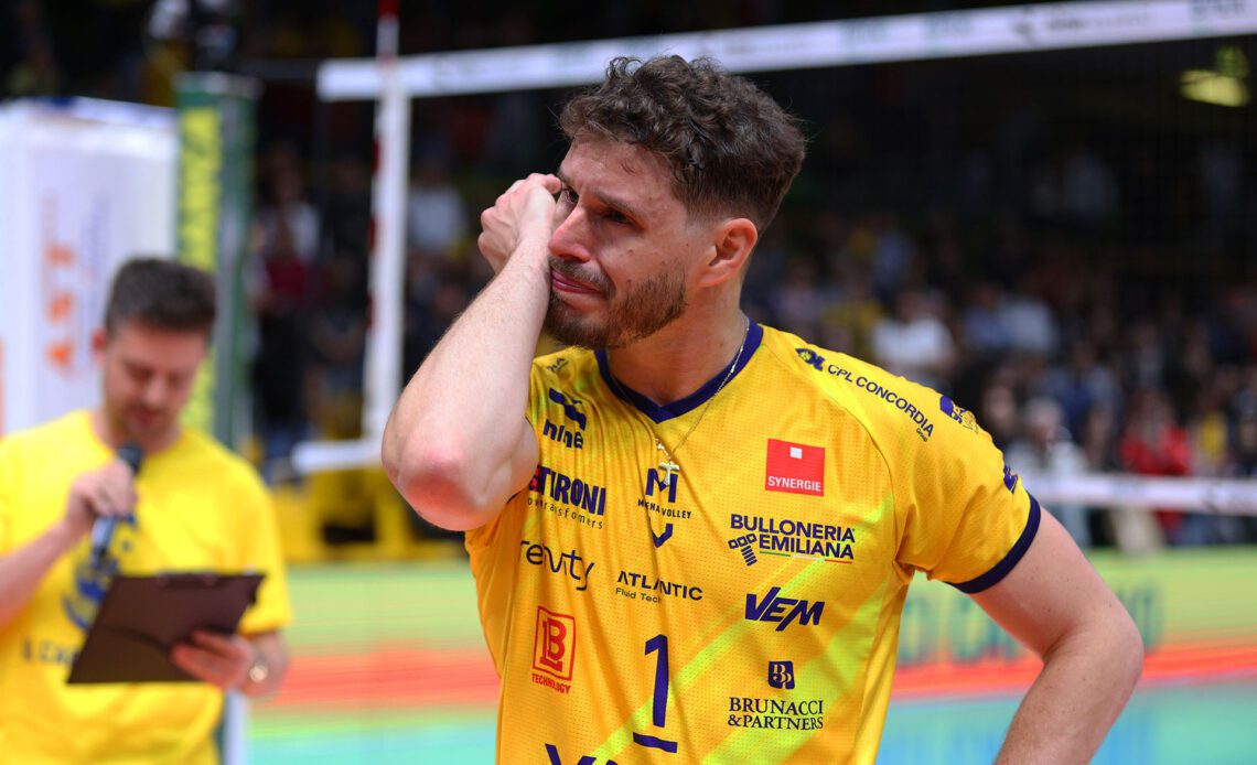 WorldofVolley :: ITA M: Emotional Farewell - Bruno Rezende Bids Adieu at Modena's Home Victory
