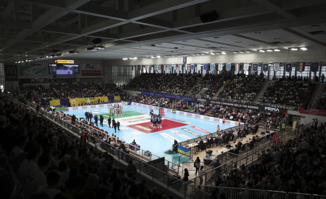 WorldofVolley :: ITA M: Monza and Perugia Secure Wins in SuperLega Volleyball Semifinals Game 3