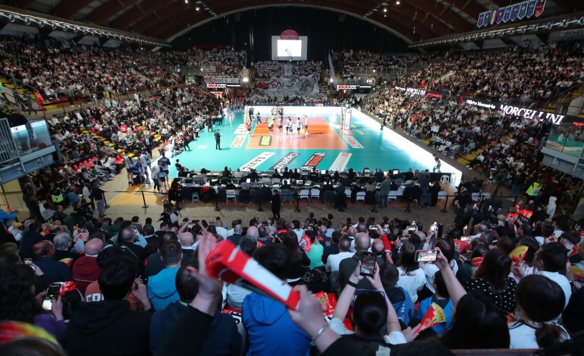 WorldofVolley :: ITA M: Perugia Takes Lead in SuperLega Finals with Home Victory