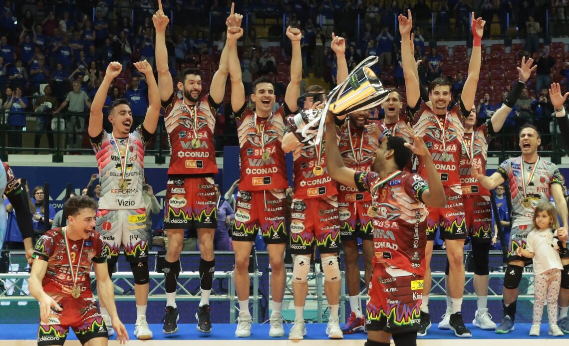 WorldofVolley :: ITA M: Perugia Triumphs in SuperLega Finals, Claims Scudetto Title