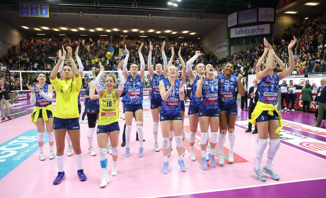 WorldofVolley :: ITA W: Haak Leads Imoco Conegliano to Victory in Thrilling Playoff Match