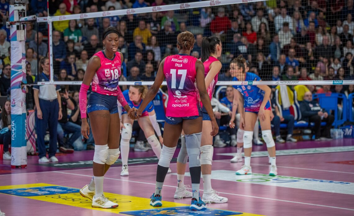 WorldofVolley :: ITA W: Imoco Conegliano and Vero Volley Milano Secure Semifinal Spots in A1 Series Playoffs
