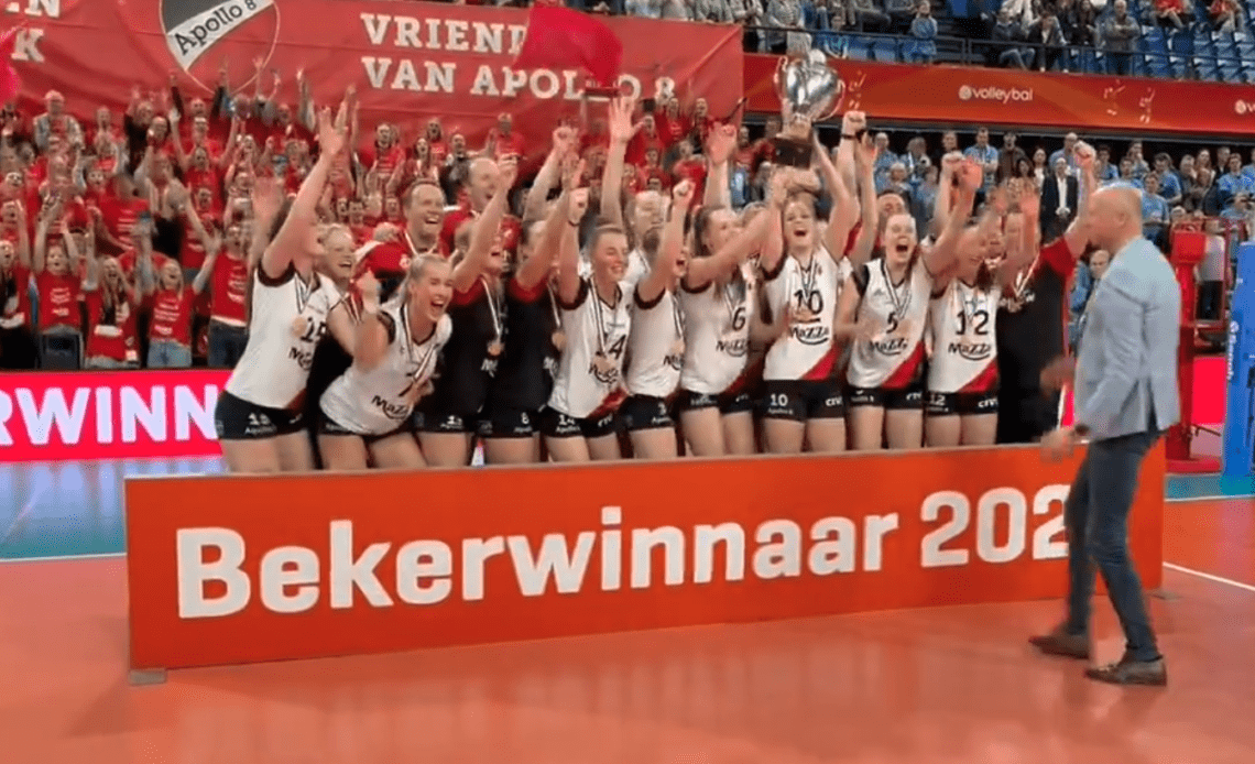 WorldofVolley :: NED W: Apollo 8 Clinches National Cup in a Thrilling Cup Final