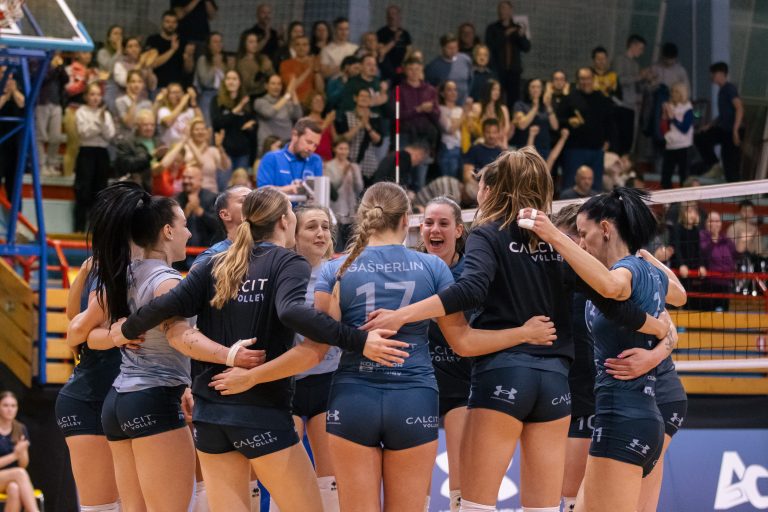 WorldofVolley :: SLO W: Calcit Volley Secures First Victory in Slovenian Championship Finals